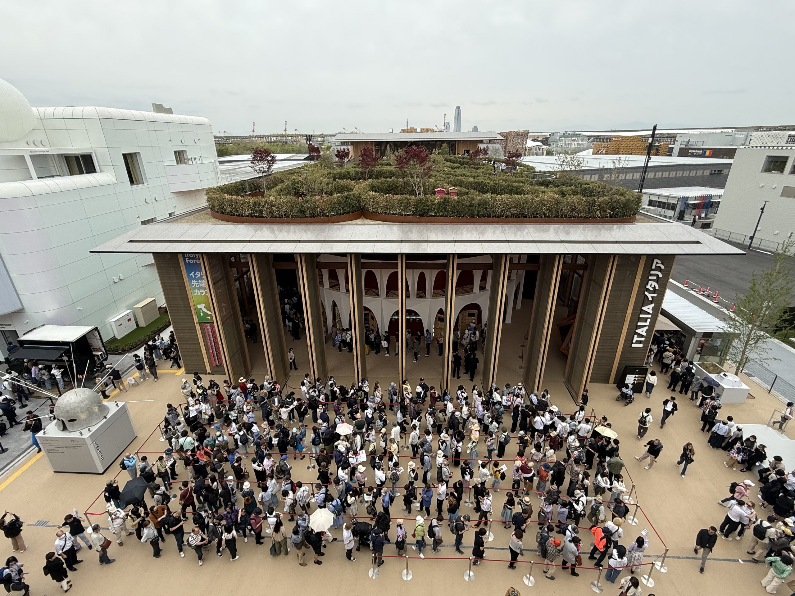 イタリア館の様子