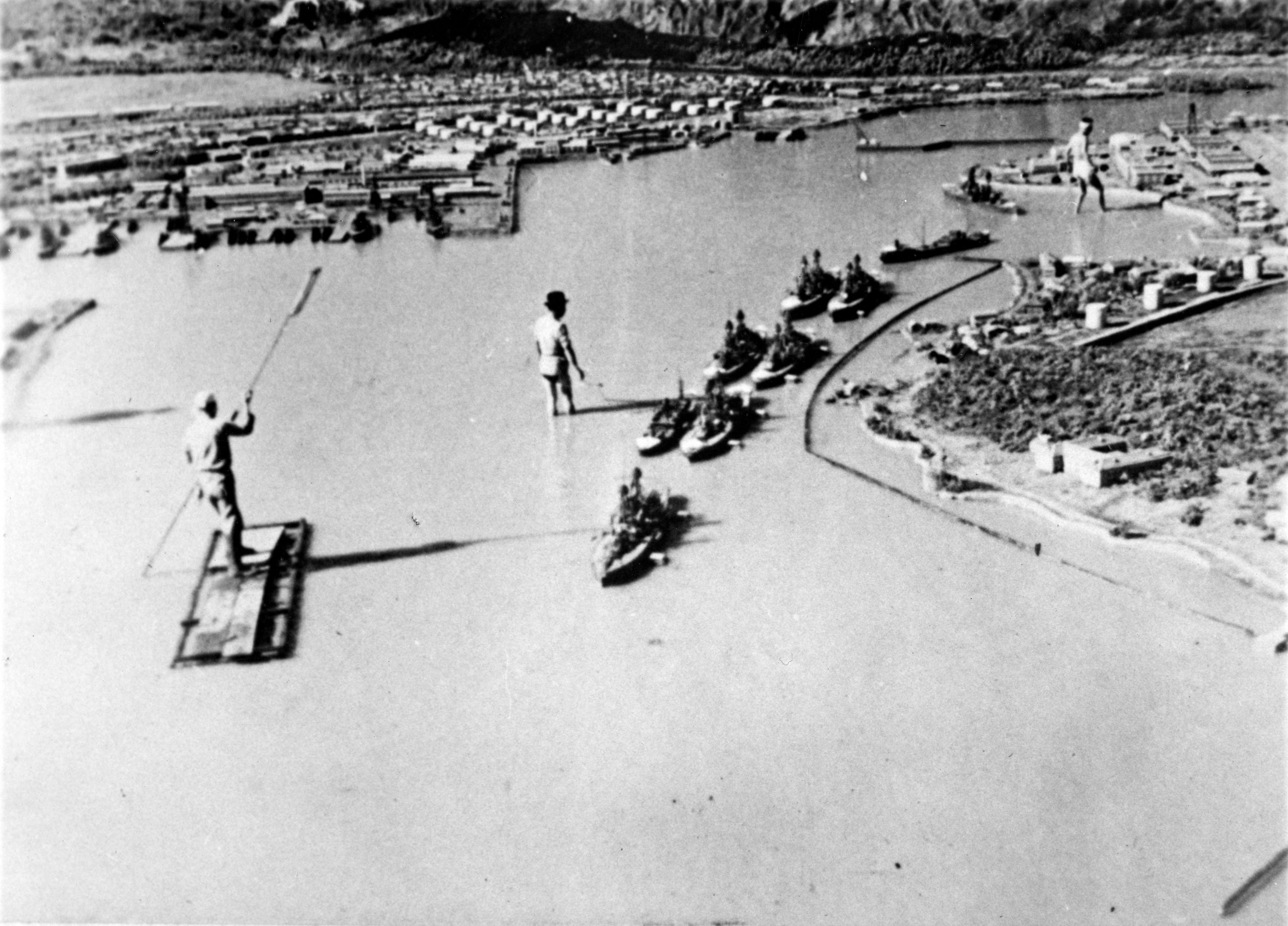『ハワイ・マレー沖海戦』（1942）　真珠湾のオープンセット